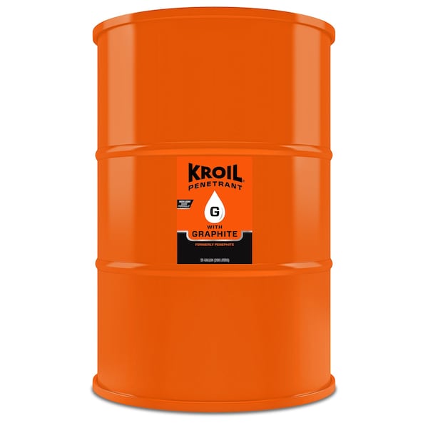55 Gallon Penetrating Oil with Graphite (aka Penephite), Rust-Loosening, High Temp